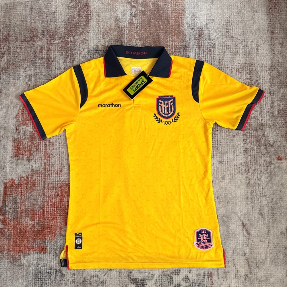 Marathon Ecuador Centenary Soccer Jersey Football Shirt Futbol Men’s Size Medium